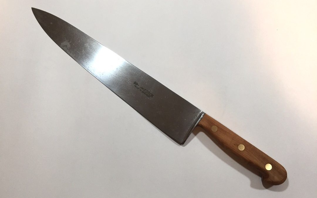Refinishing an Antique Chef’s Knife