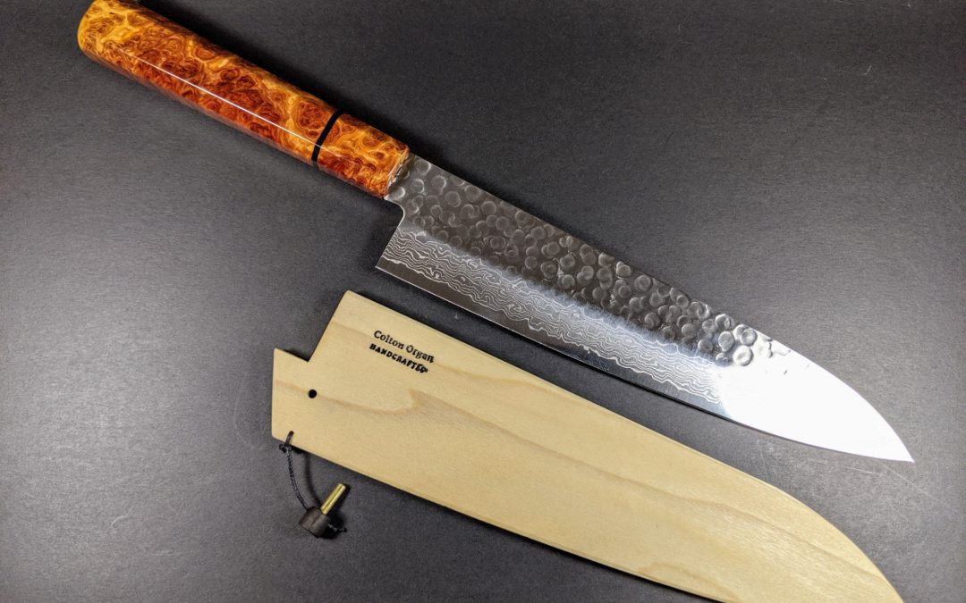 Greenstone Mallee Burl and Ebony with Poplar Saya