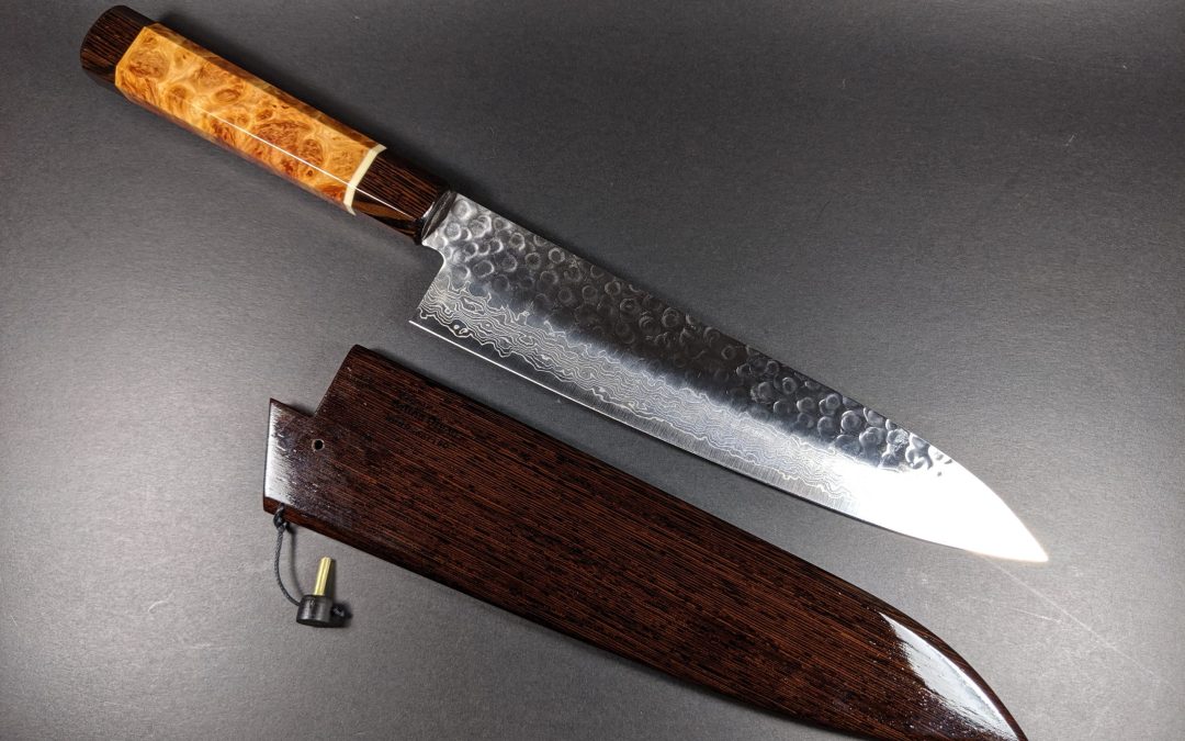 Greenstone Mallee Burl with Wenge Saya