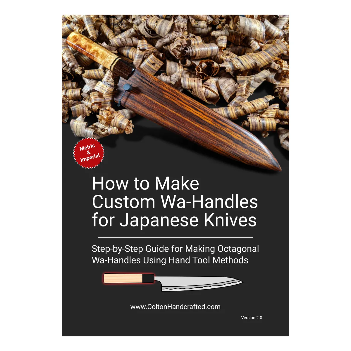 How-to-Make-Custom-Wa-Handles-for-Japanese-Knives-Ebook-Cover-v2-Square-Alt